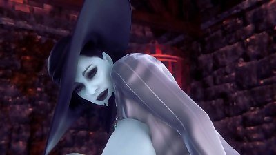 damsel Dimitrescu switch sides Cowgirl | Resident Evil Village Parody