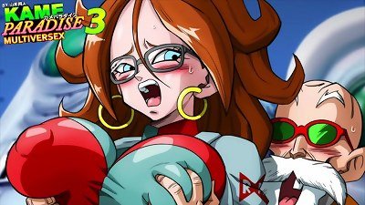 Kame Paradise 3 - The sexiest Android ever created (Android twenty-one romp scene)