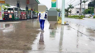 torrid gas station attendant leaked online providing her culo to the gas station manager