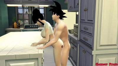 Milk mother and wife Epi 5 beautiful Mama Chichi porked by her 2 Stepsons When her spouse goes to work romped in the arse anal all Day in the Kitchen NTR anime porn